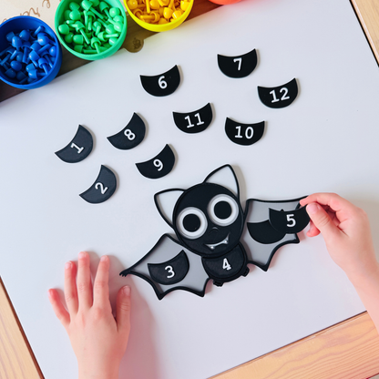 La chauve-souris des nombres – Jeu de numération « Avant et après »