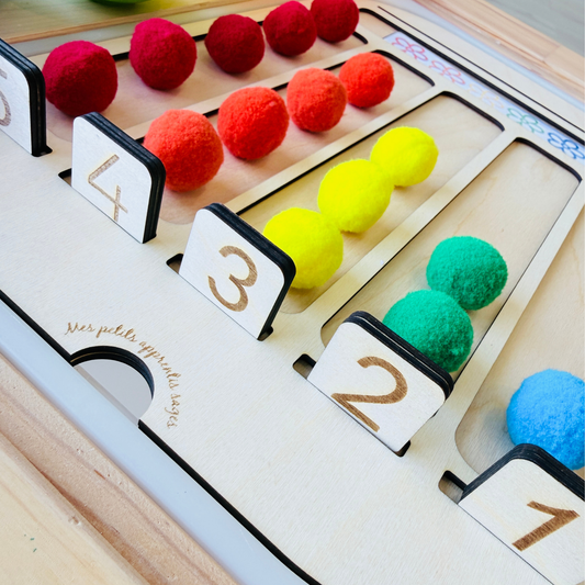 Grand insert TROFAST compter, dénombrer, associer