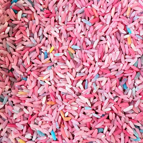Riz sensoriel coloré