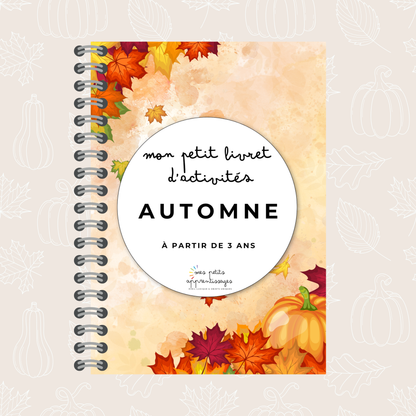 Livret Automne dès 3 ans - Jeux & Activités d’Éveil
