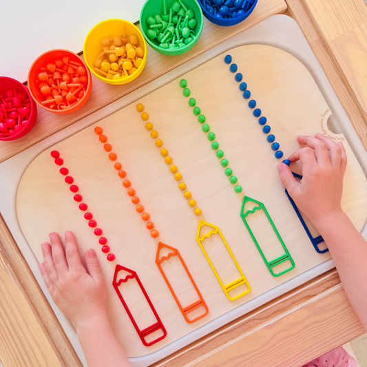 Grand insert en bois TROFAST les crayons de couleurs