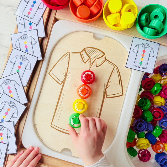 Petit insert en bois TROFAST Chemise + PDF offert