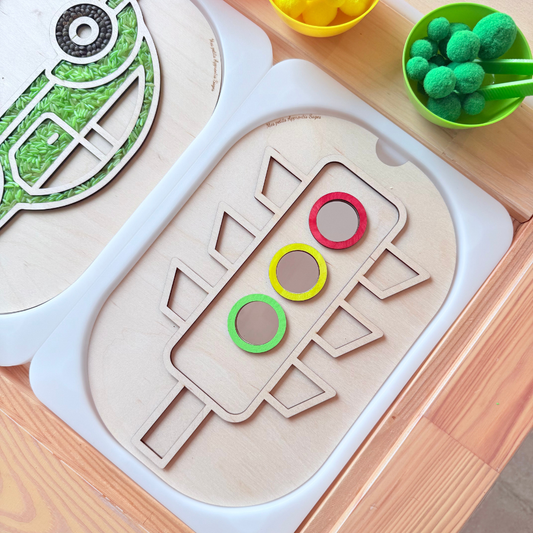 Petit insert TROFAST Feu tricolore