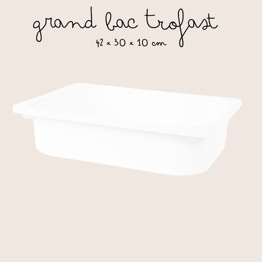 Grand bac TROFAST 42x30x10cm