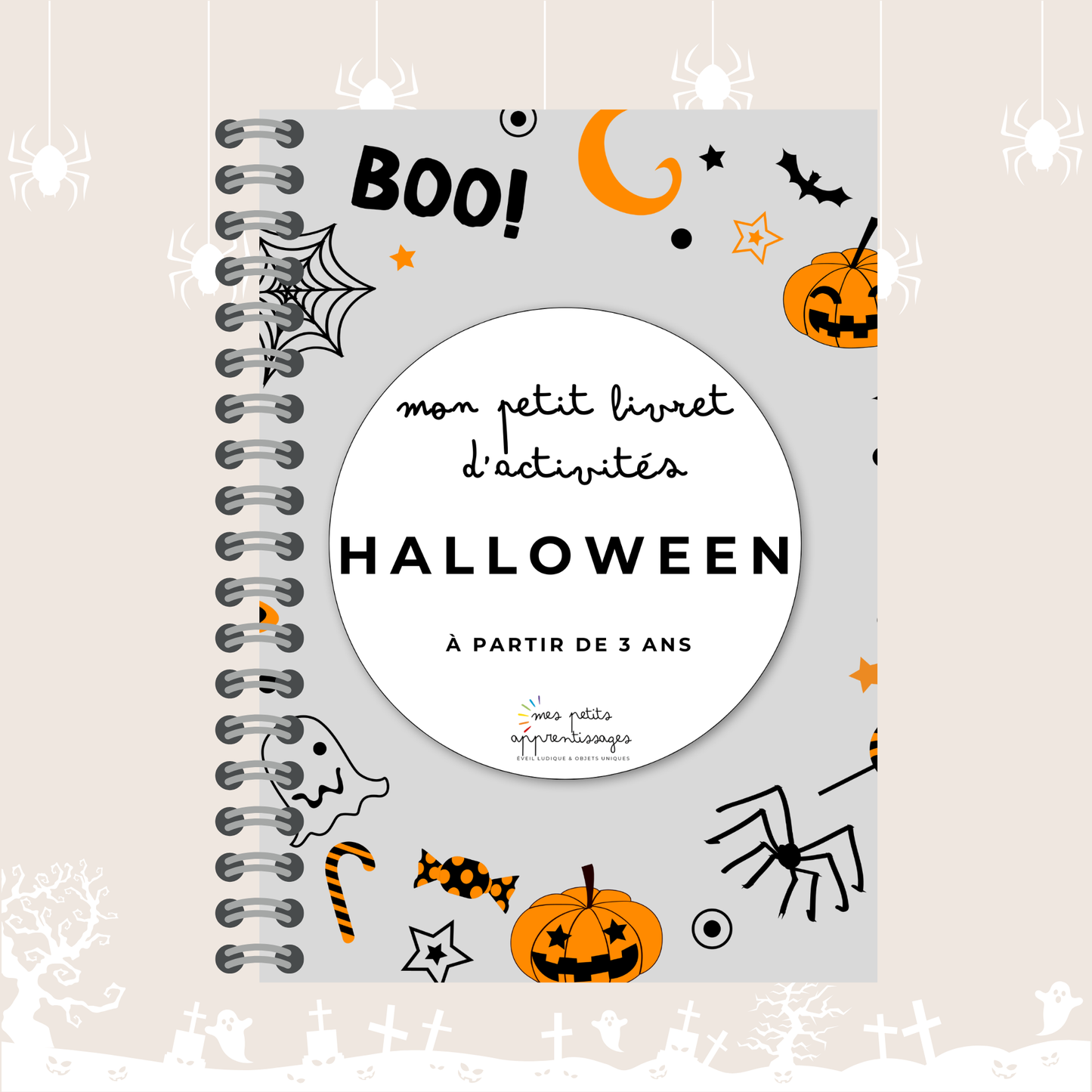 Livret Halloween dès 3 ans - Jeux & Activités d’Éveil