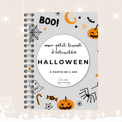 Livret Halloween dès 3 ans - Jeux & Activités d’Éveil