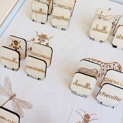 Grand insert en bois TROFAST