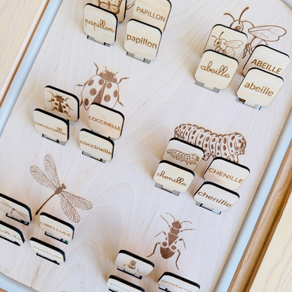 Grand insert en bois TROFAST