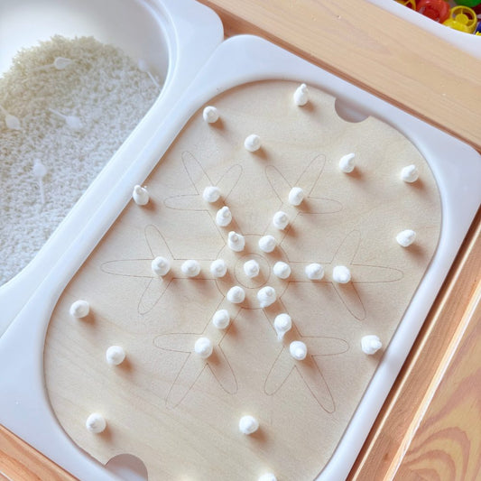 insert flocon neige bois trofast