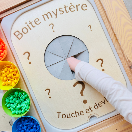 Grand insert en bois TROFAST Boite mystère