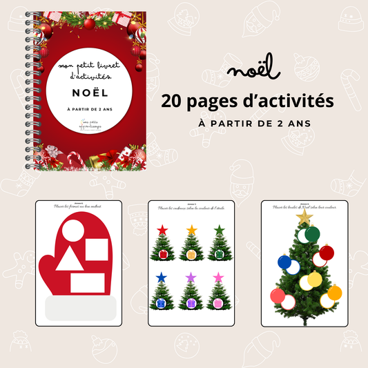 Livret Noël dès 2 ans - Jeux & Activités d’Éveil
