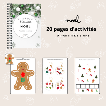 Livret Noël dès 3 ans - Jeux & Activités d’Éveil