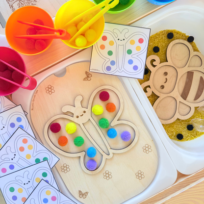Petit insert en bois TROFAST Papillon + PDF