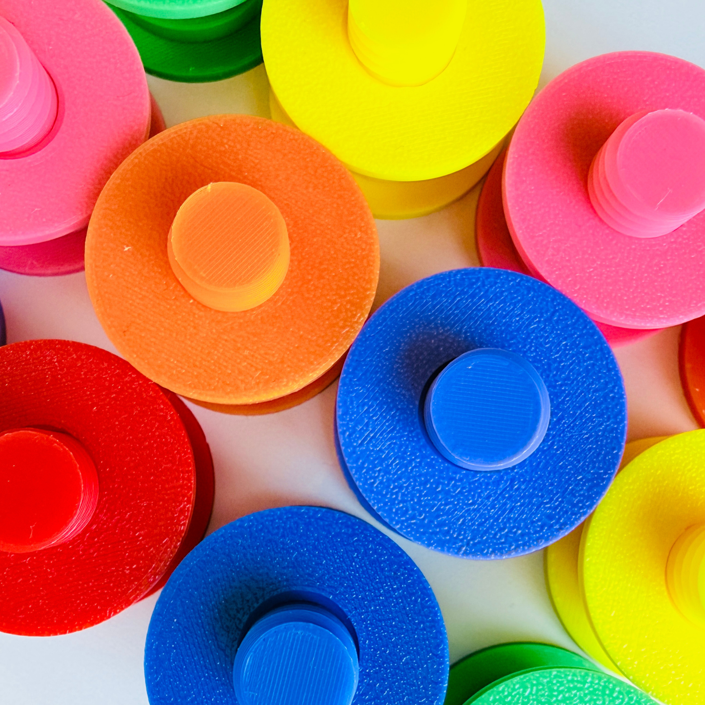 Lot de 21 pas de vis colorés