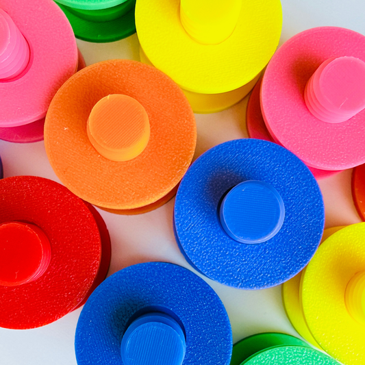 Lot de 21 pas de vis colorés