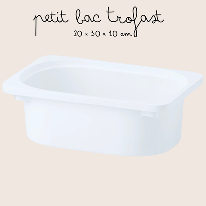 Petit bac TROFAST 20x30x10cm
