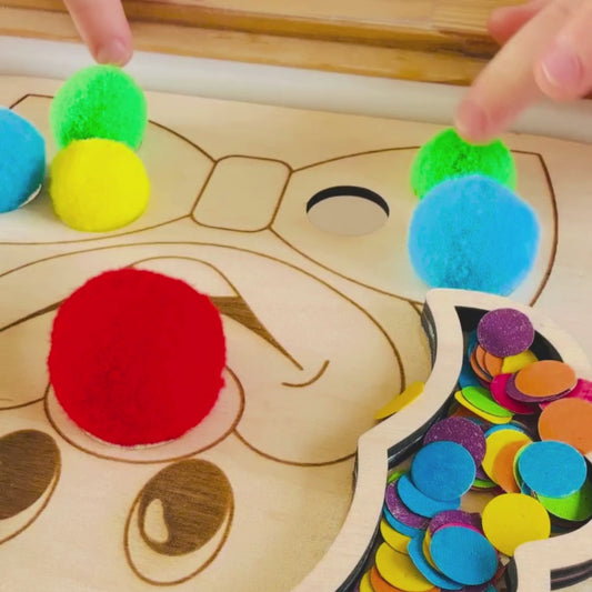 Petit insert en bois TROFAST Clown