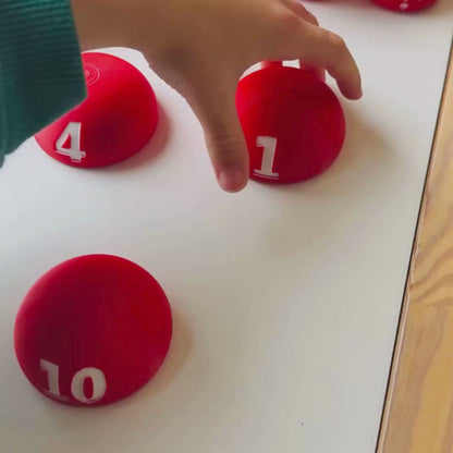 Champignons à visser de 1 à 10 – Jeu de dénombrement