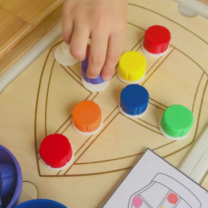 Insert mitre de Saint-Nicolas – Reproduction de modèles et motricité fine