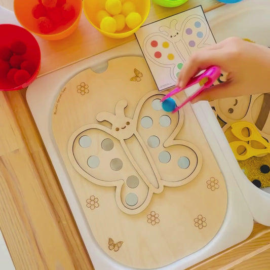 Petit insert en bois TROFAST Papillon + PDF