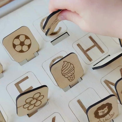 J’apprends les sons - Lot d'images associées aux lettres en complément de l'insert J'apprends l'alphabet