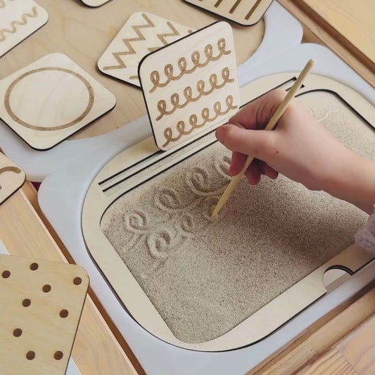 Mon plateau de graphisme - Préparation à l’écriture pour enfant