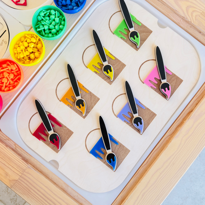 Grand insert TROFAST Les pots de peinture