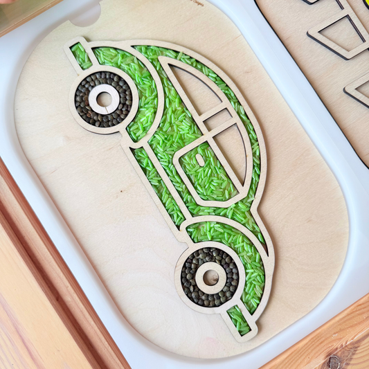 Insert TROFAST en bois Voiture à remplir